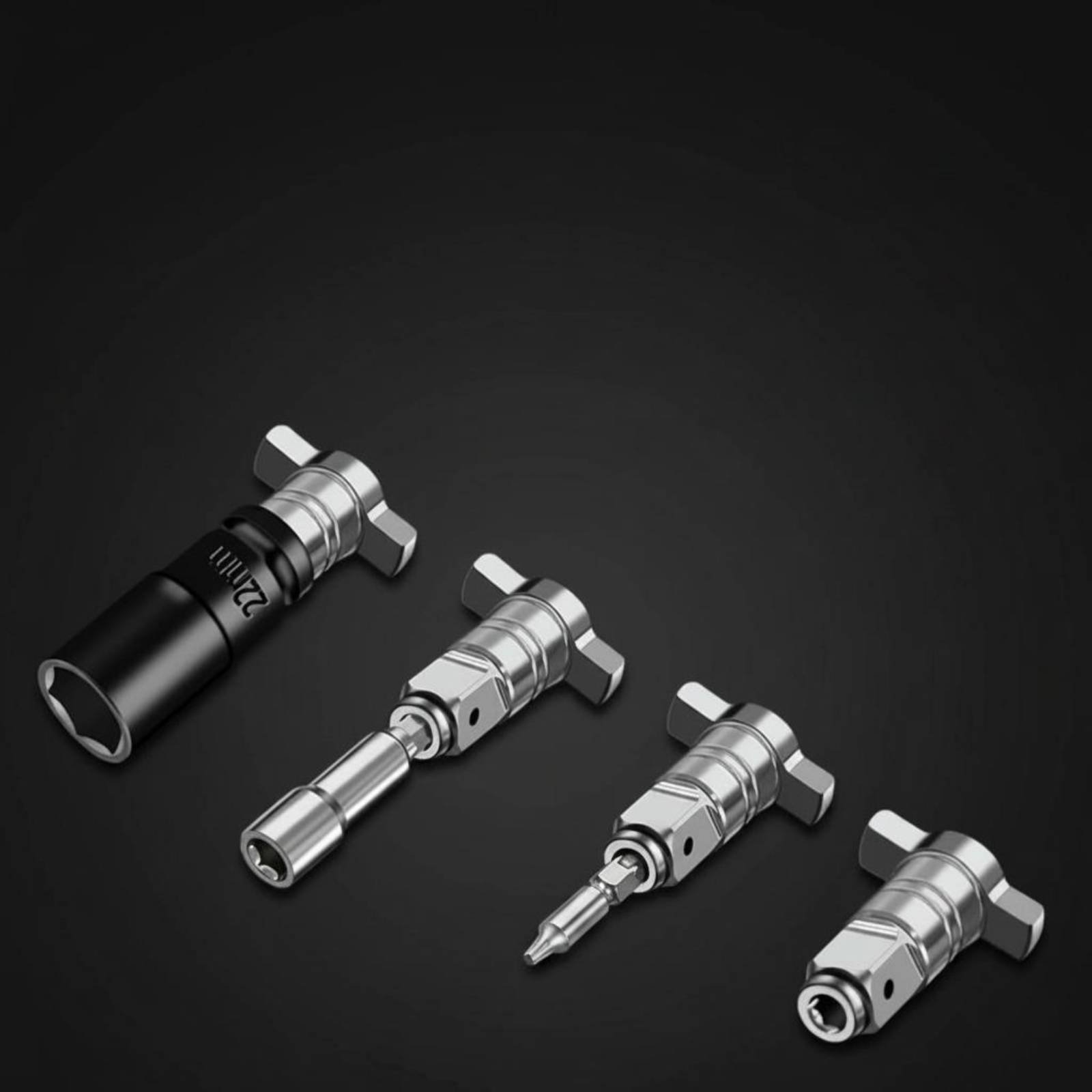 Tools & Workshop Equipment - Адаптер-переходник с квадратного на шестигранное приводное