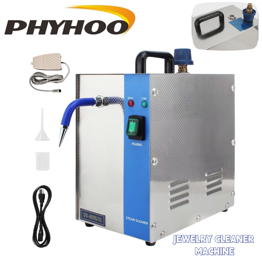 Workshop Tools Steam - Паровая чистящая машина PHYHOO 1300 Вт,