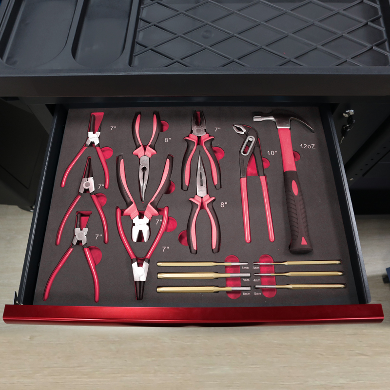 Тележка для инструментов с 7 я – обзор и цена Tools Set Workshop