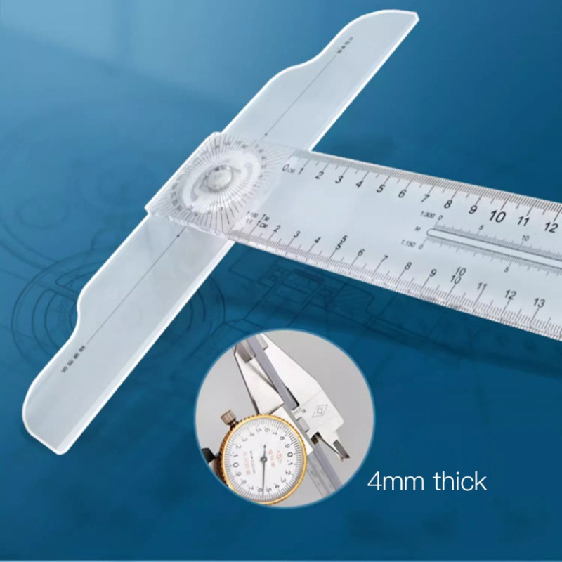 Двусторонняя Т-образная линейк – обзор и цена Workshop Measuring Tools