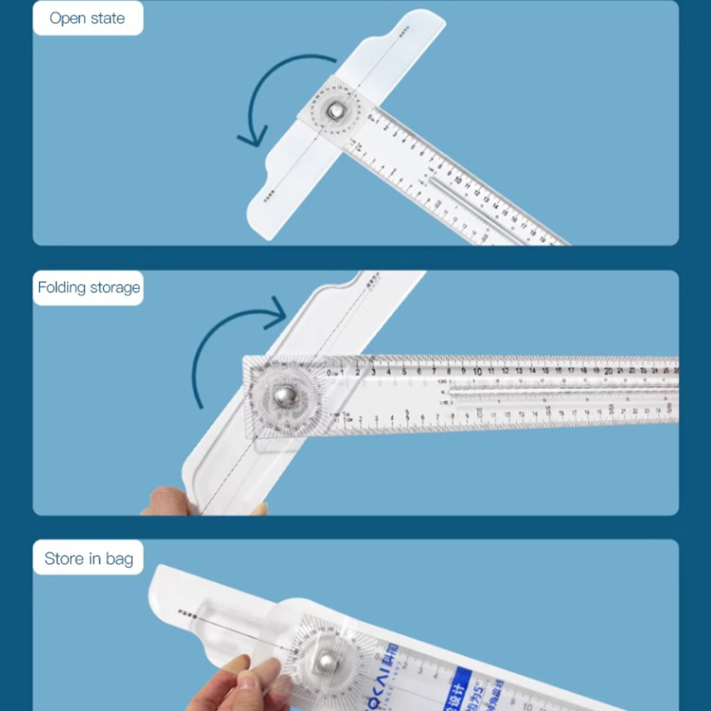 Двусторонняя Т-образная линейк – обзор и цена Workshop Measuring Tools